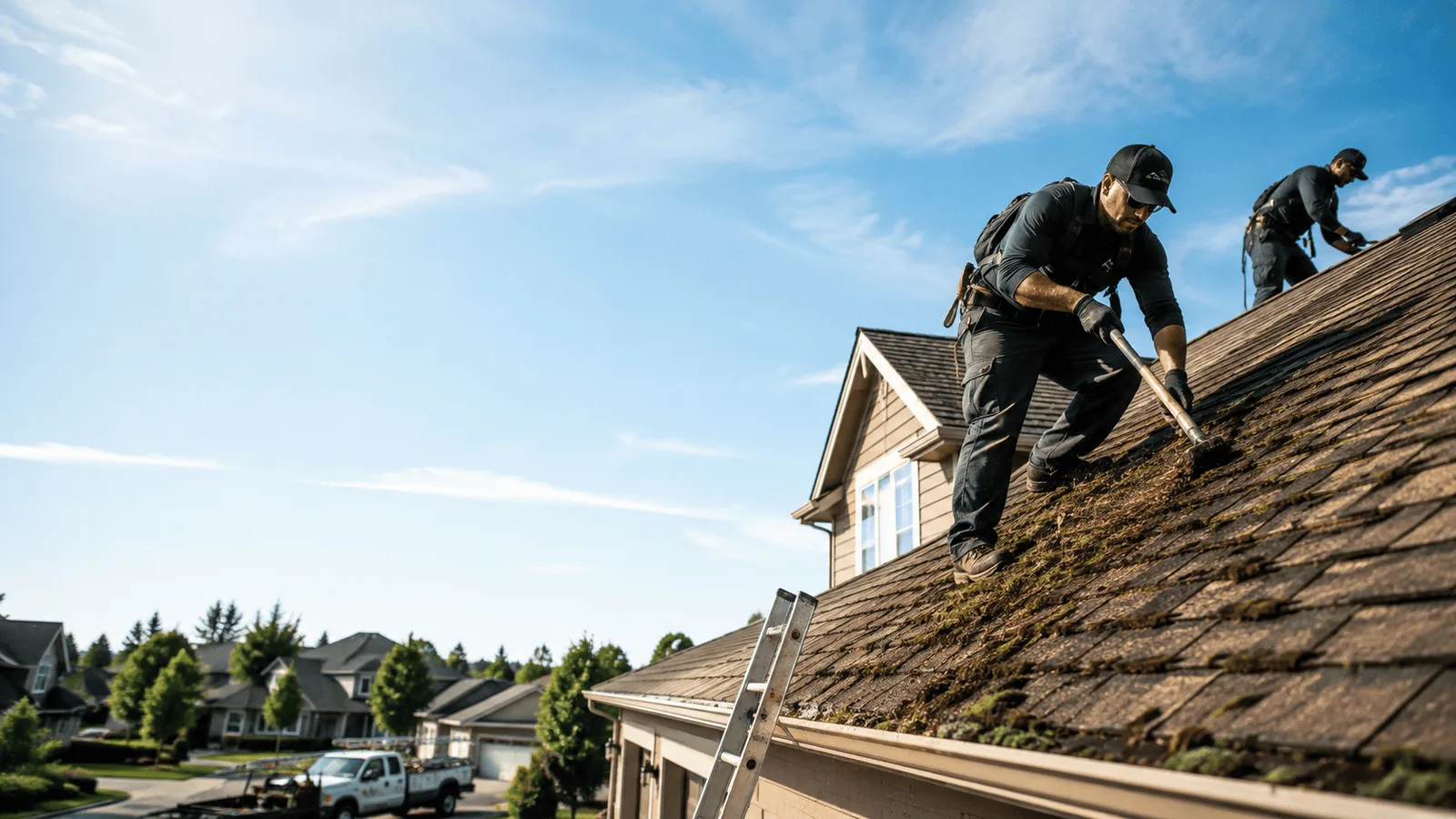 Roof Moss Removal in North Branch, MI near me